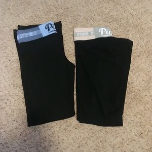Victoia secret pink flare yoga pants